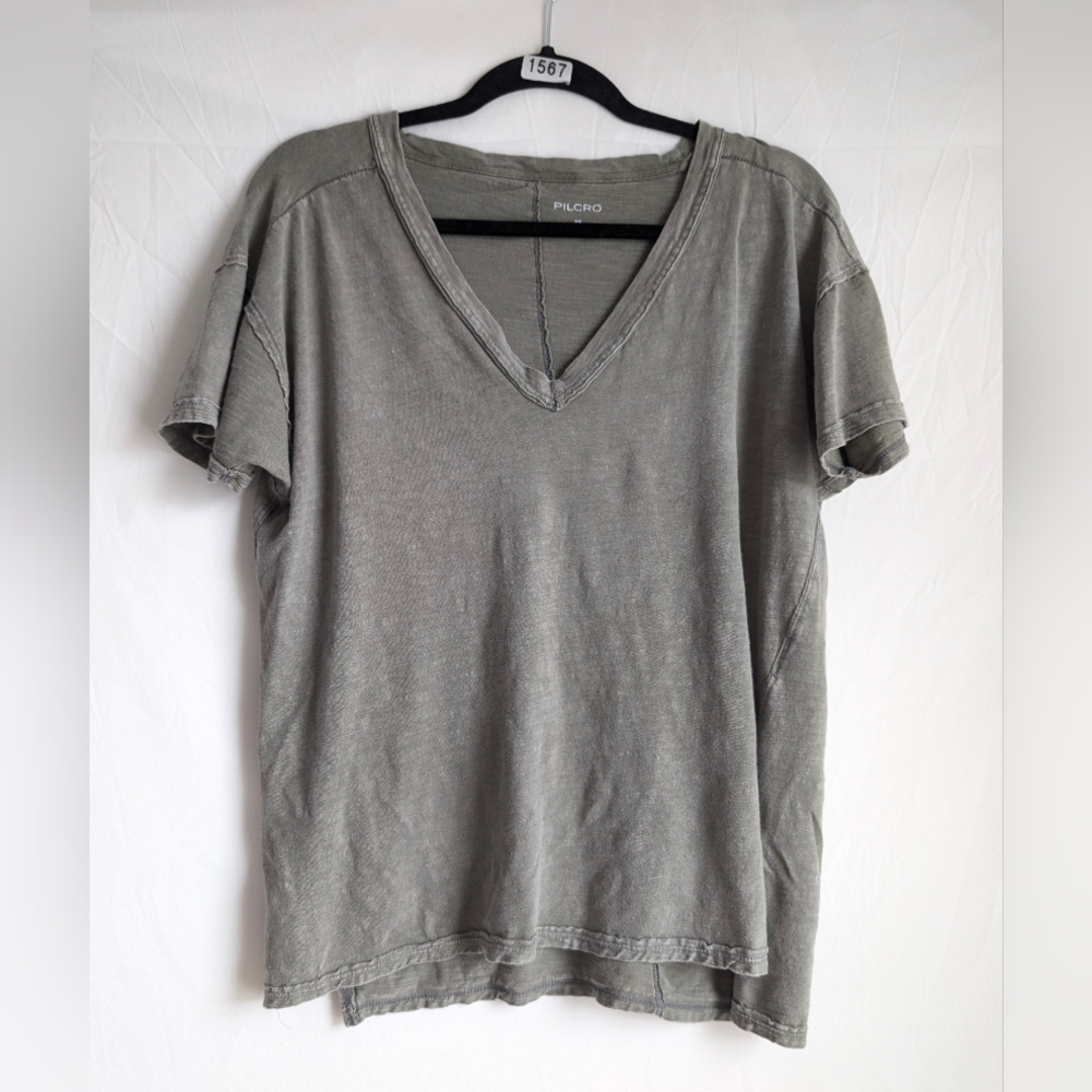 Anthropologie Pilcro Sage Green Jordyn Tee XS